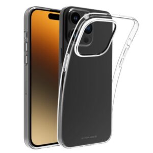 Vivanco Slim TPU skal iPhone 15 Pro Max Transparent